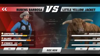 Nevada Kinsel play PBR 8 to Glory a short video Rubens Barbosa VS Little Yellow Jacket