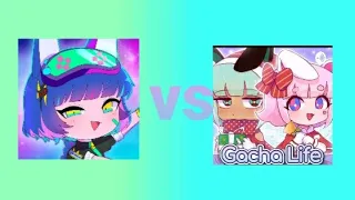 gacha club vs gacha life (leer descripción) #gachaclub  #gachalife