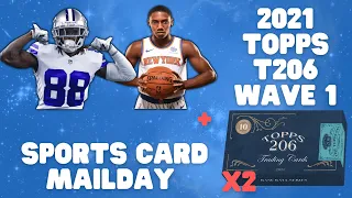 MONSTER SPORTS CARD MAILDAY📪 | 2021 TOPPS T206 WAVE 1⚾️ | GIVEAWAY⬇️