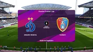 PES 2020 | Dinamo Moscow vs Tambov - Russian Premier Liga | 07/03/2020 | 1080p 60FPS