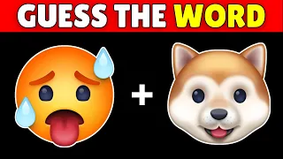 Guess the WORD by Emoji🤯🤔👏 | Emoji Quiz