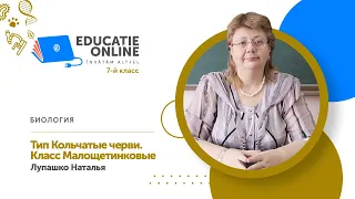 Биология, 7-й класс, Тип Кольчатые черви. Класс Малощетинковые