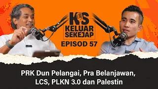 PRK Dun Pelangai, Pra Belanjawan, LCS, PLKN 3.0 dan Palestin