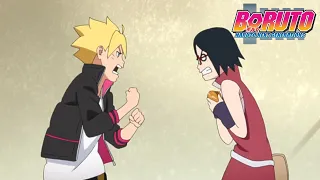 Boruto le dice a Sarada que no es una Dama😳 - Español Latino