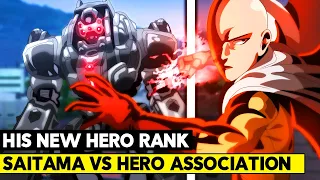 Saitama’s New Hero Rank Revealed! Hero Association vs Saitama