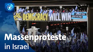 „Tag der Störung” in Israel: Festnahmen und Zusammenstöße bei Massenprotesten