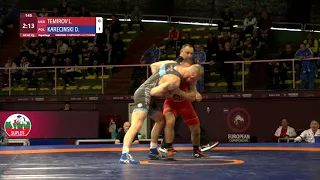 Repechage GR - 63 kg: L. TEMIROV (UKR) v. D. KARECINSKI (POL)