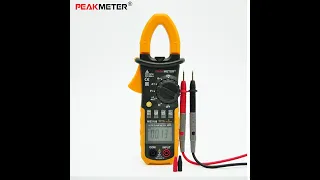 ТОКОВЫЕ КЛЕЩИ PEAKMETER   MS2108A краткий обзор