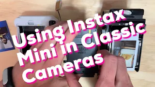 Using Instax Mini Film in Medium Format Cameras