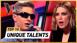 UNBELIEVABLY UNIQUE Blind Auditions in 10 years of The Voice