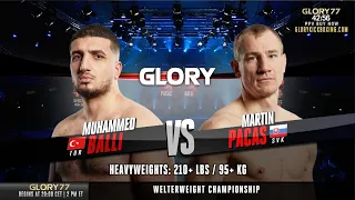 GLORY 77: Muhammed Balli v Martin Pacas