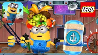 Minion rush Vacationer MINION REGATTA QUEST ROOM fullscreen gameplay walkthrough android ios