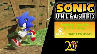 Sonic Unleashed (Xbox Series S) - Jungle Joyride Day Act 1 (S-Rank, 60fps)