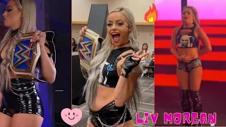 Liv Morgan hot looks in black dress | Liv Morgan short videos