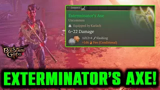 Get The Epic Exterminator’s Axe in Baldur's Gate 3 | Amazing Weapons Early!