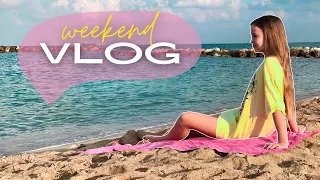 Мой выходной день | море | кафе | тренировка | My weekend routine