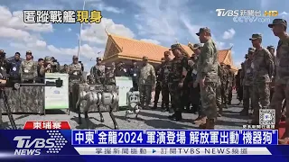 柬埔寨恐成陸航母基地? 解放軍不明匿蹤戰艦現身｜十點不一樣20240517@TVBSNEWS01