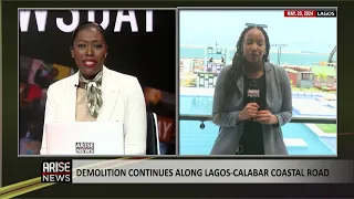 DEMOLITION CONTINUES ALONG LAGOS-CALABAR COASTAL ROAD