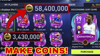 HOW TO MAKE MILLIONS OF COINS EASILY IN FIFA MOBILE 22! DO THIS!