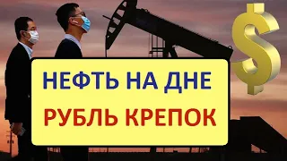 Грандиозный обвал нефти. Курс РУБЛЯ. Куда дальше пойдет доллар и фондовый рынок?