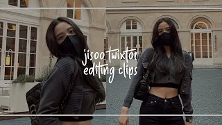 Jisoo Twixtor Editing Clips #1