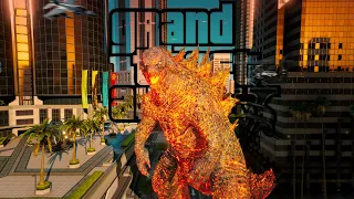 Godzilla Nuclear Power GTA V