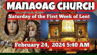 Filipino Live Mass Today Our Lady Of Manaoag - 5:40 AM February 24, 2024