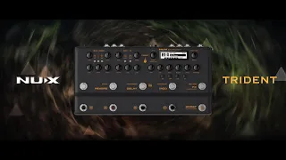 NUX Trident test by Jimmy Lin (No Talking) with FREE custom patches