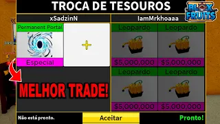 O QUE AS PESSOAS OFERECEM POR UMA PORTAL PERMANENTE NO BLOX FRUITS!! - ROBLOX