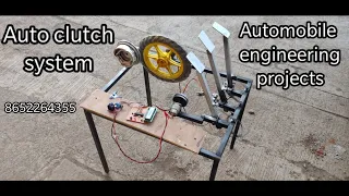 Auto clutch system | Automatic car | automobile engineering projects