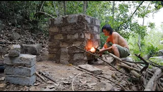 Build a brick kiln. wild survival