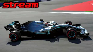 СТРИМ F1 2019 - Быстрые и Неудержимые - Болиды, Столкновения, Гарь | #F1  #F12019  #AtomGit