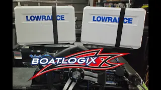 Custom Electronics Boatlogix Dual Console Mount Install!