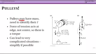 Ropes and Pulleys