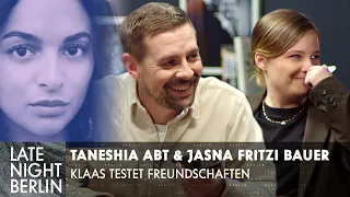 Beim Film-Casting gelogen - Klaas & Jasna testen Promifreundschaften | Late Night Berlin