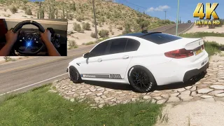 1000 BMW M5 | Forza Horizon 5 | Logitech g920 Steering Wheel + shifter | Gameplay 4K