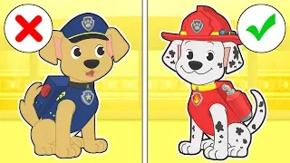 BABY LILY AND MAX 🐾 Max Dresses up as Marshall and Lily as Rescue Puppies!