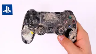 Restoration and repair of the Broken PS4 Controller DualShock 4 #asmr