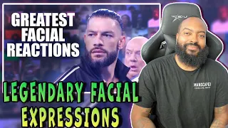 ROSS REACTS TO TOP 15 WRESTLERS WITH ICONIC FACIAL EXPRESSIONS