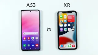 Samsung A53 vs iPhone XR Speed Test & Camera Comparison