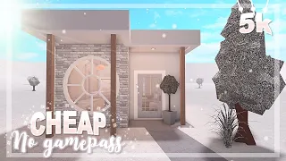 BLOXBURG| Cheap Mood house 5k | House build