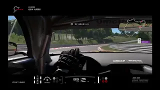 GT SPORT nurburgring nordschleife  AMG GT3 in 6:48/lap time