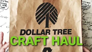 DOLLAR TREE CRAFT HAUL