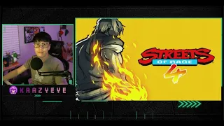 🔴 LIVE (RECORDED): STREETS OF RAGE 4 + DLC | Any % HARD | Part 1 | #streetsofrage4gameplay