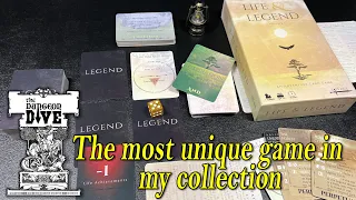 The most unique solo adventure game in my collection! (Review of Life & Legend)