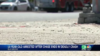 13-year-old arrested after chase ends in deadly crash