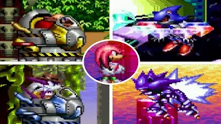 Sonic XG - All Bosses + Cutscenes & Good Ending (As Knuckles)