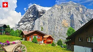 Muerren, Peacefull Swiss Village above Lauterbrunnen | Most Beautiful Region of  Switzerland