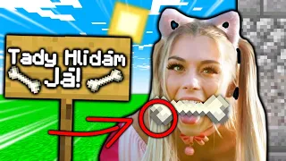 Zlá HAFO v Minecraftu...🐕 (CHCE NÁS ZABÍT!)