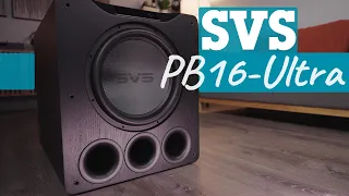 SVS PB16-Ultra powered sub with app control | Crutchfield